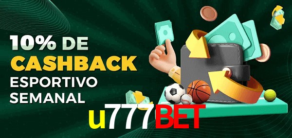 10% de bônus de cashback na u777bet